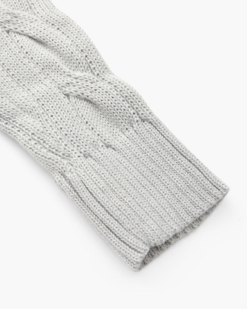 Maglione Verbier con mezza zip