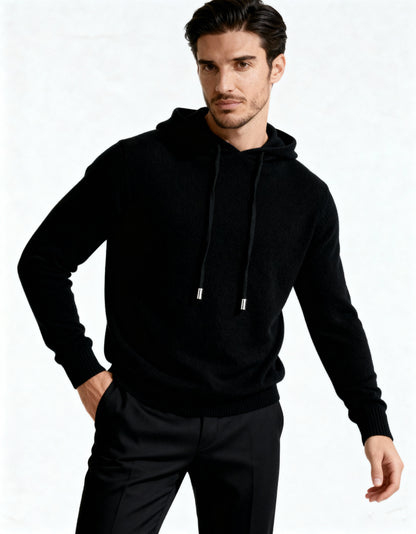 100 % Kaschmir-Hoodie