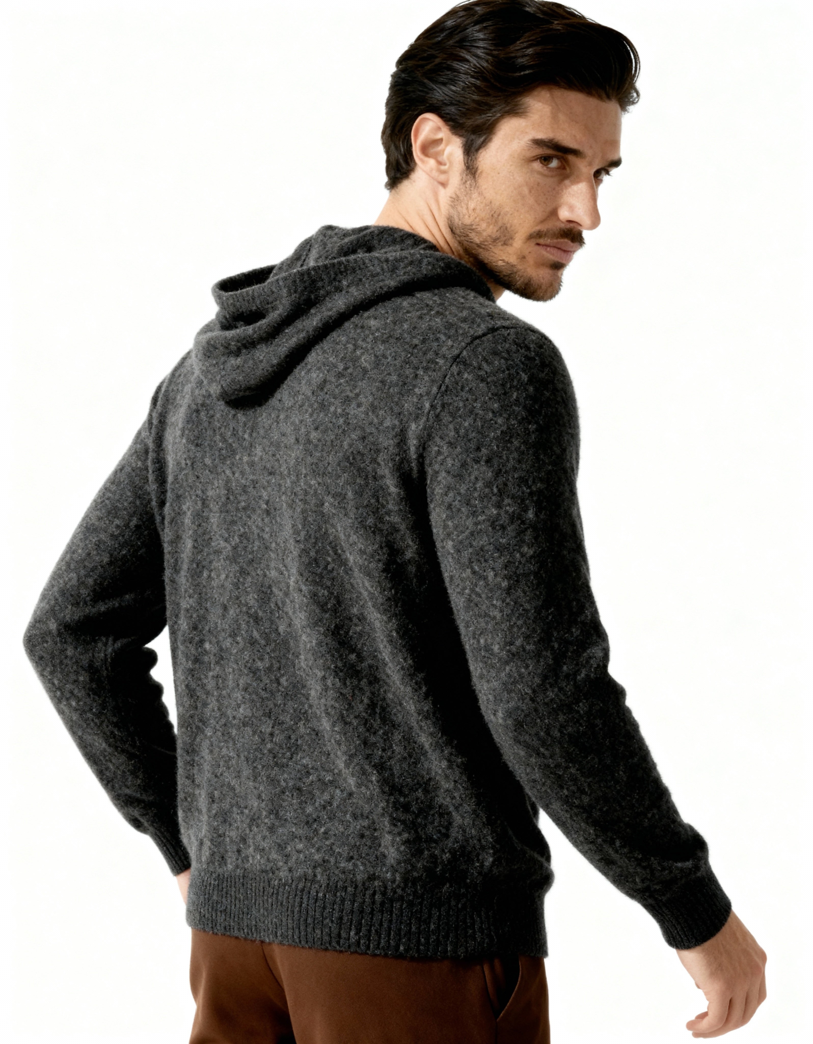 100 % Kaschmir-Hoodie