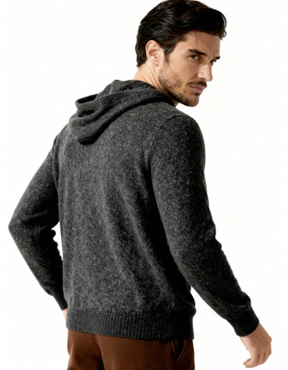 100 % Kaschmir-Hoodie