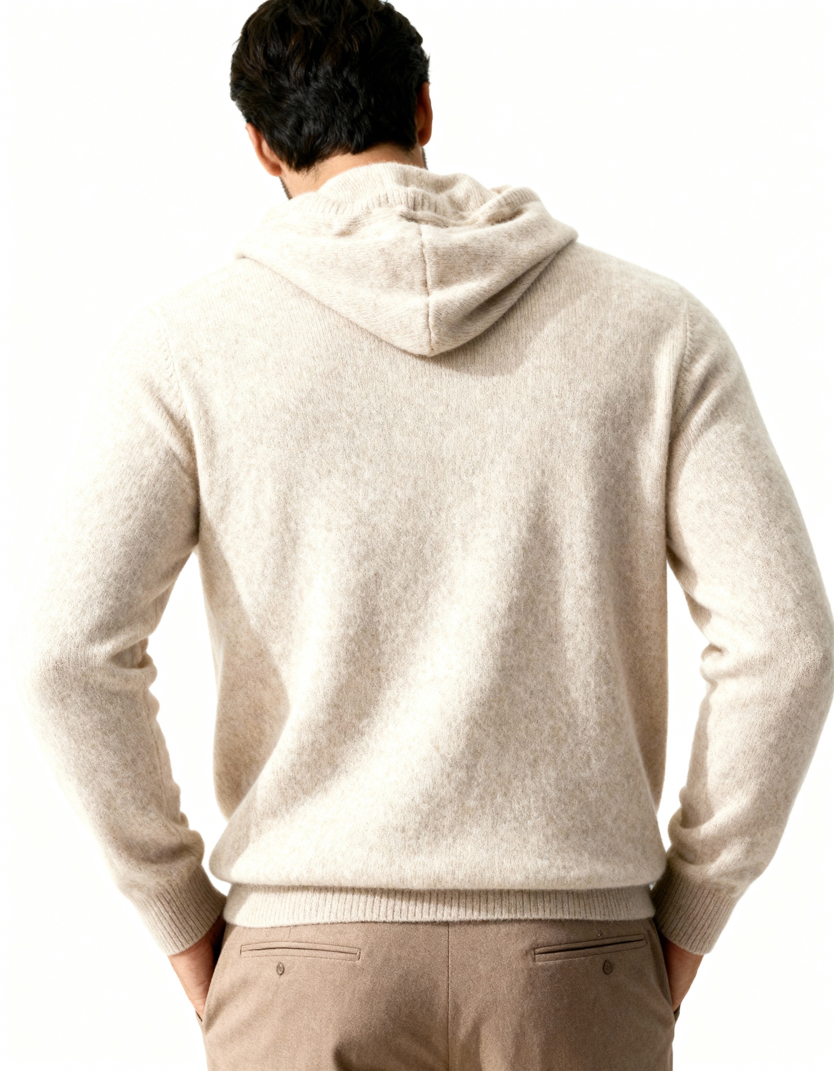 100 % Kaschmir-Hoodie