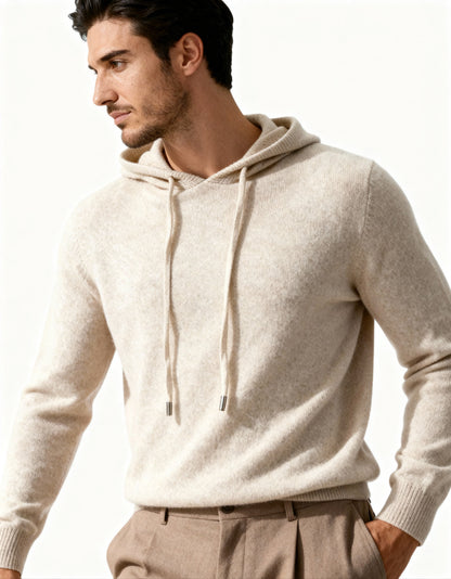 100 % Kaschmir-Hoodie